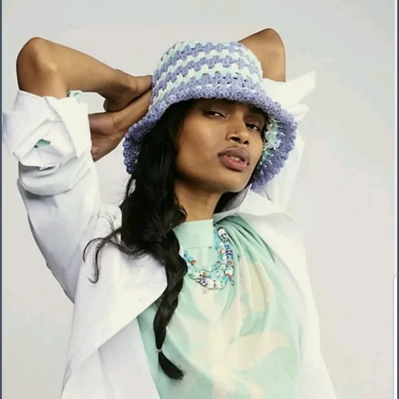 Free People | Accessories | Free People Nwot Crochet Bucket  display picture 2
